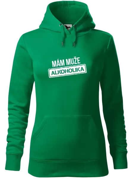 Dámská mikina Mám muže alkoholika