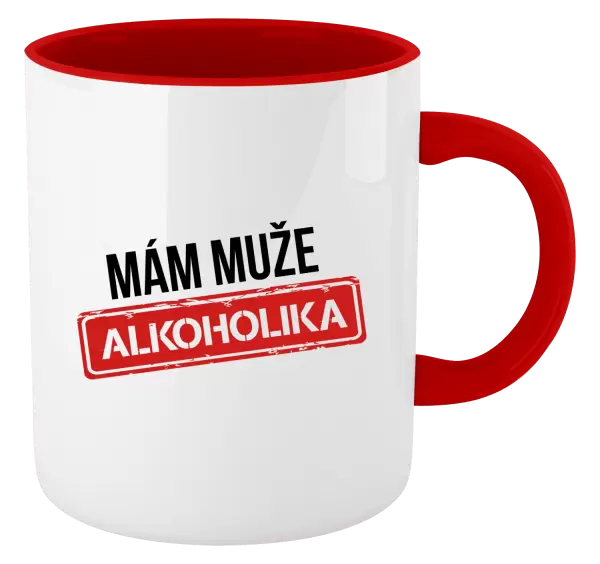 Hrnek Mám muže alkoholika