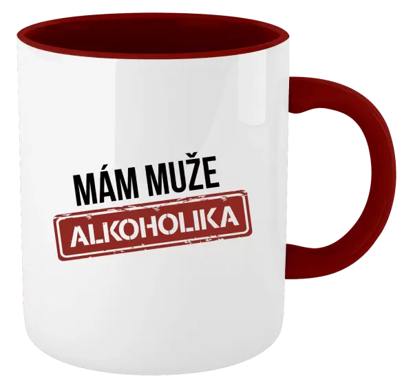 Hrnek Mám muže alkoholika