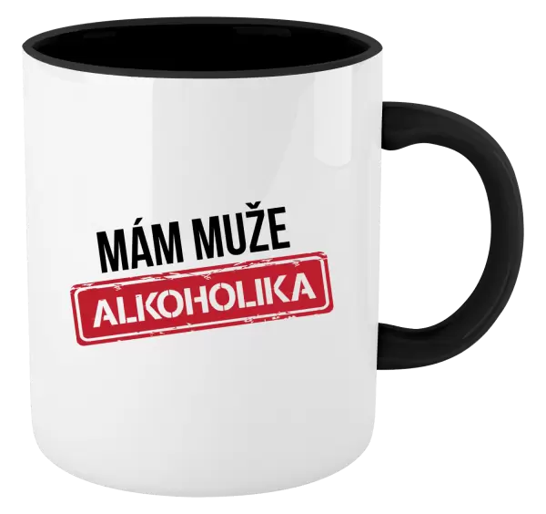 Hrnek Mám muže alkoholika