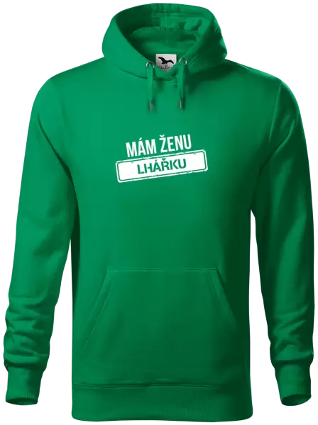 Pánská mikina Mám ženu lhářku