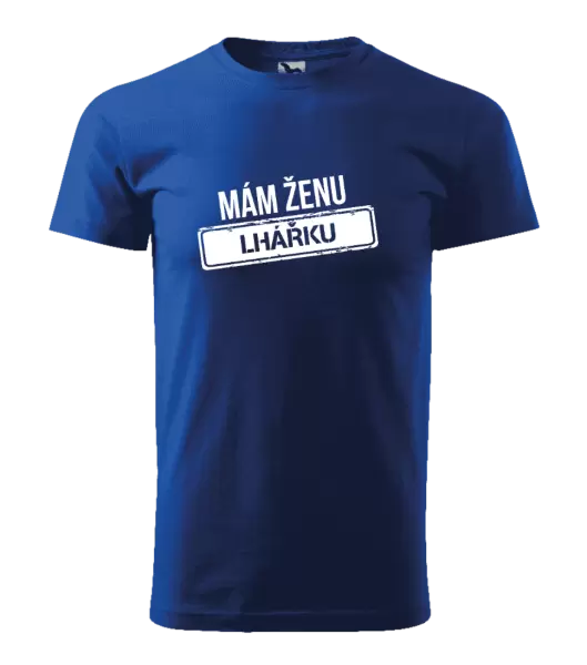 Pánské tričko Mám ženu lhářku