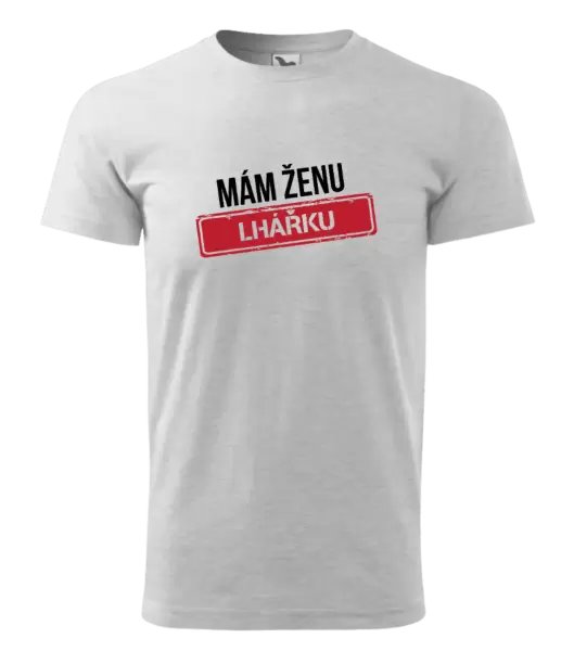 Pánské tričko Mám ženu lhářku