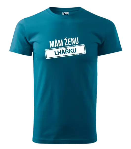 Pánské tričko Mám ženu lhářku