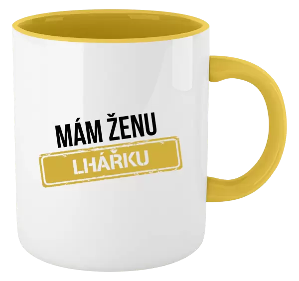 Hrnek Mám ženu lhářku