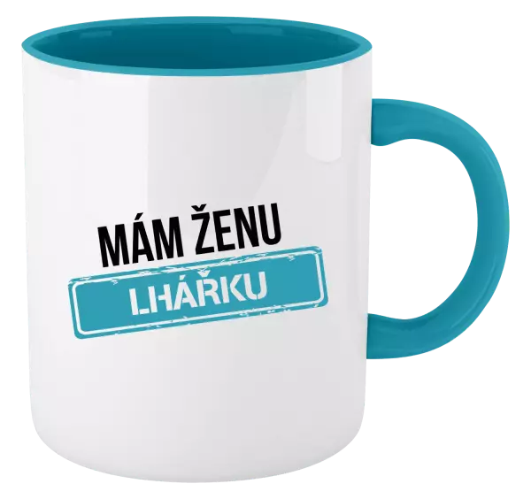 Hrnek Mám ženu lhářku