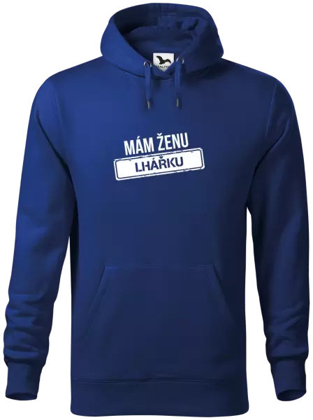 Pánská mikina Mám ženu lhářku