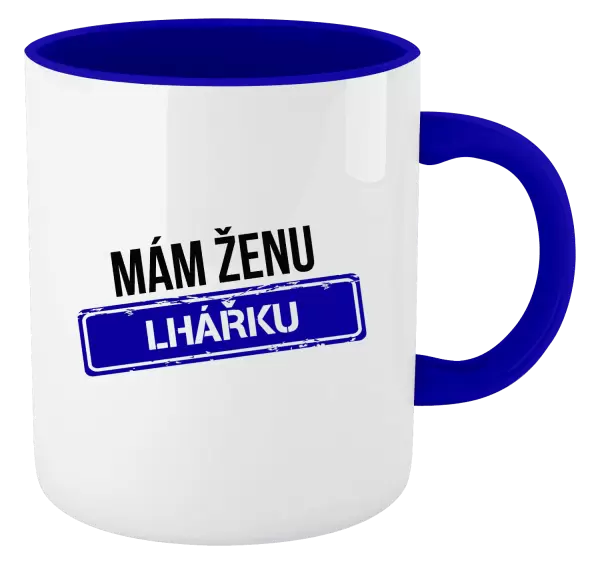 Hrnek Mám ženu lhářku