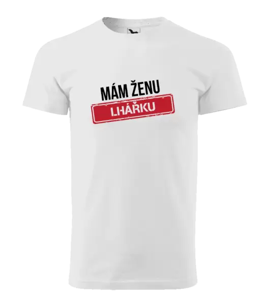 Pánské tričko Mám ženu lhářku