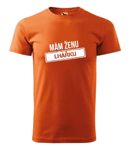 Pánské tričko Mám ženu lhářku