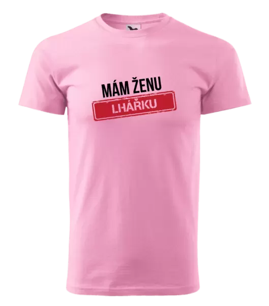 Pánské tričko Mám ženu lhářku