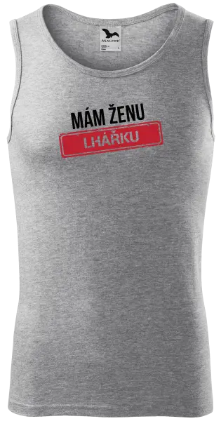 Pánské tílko Mám ženu lhářku