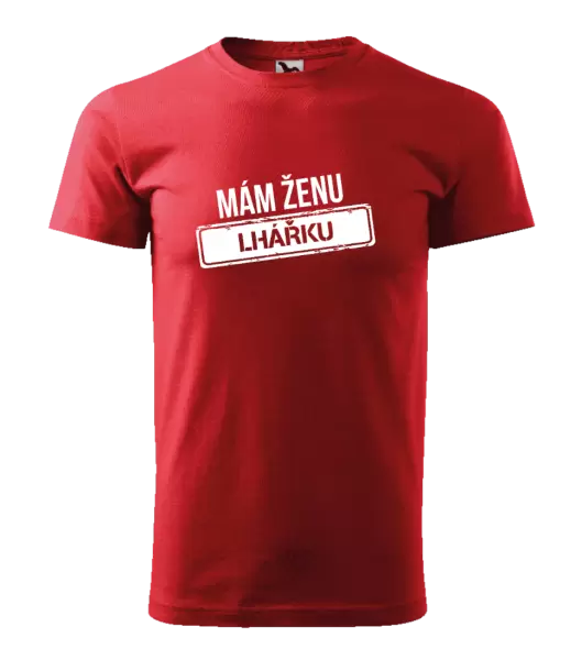 Pánské tričko Mám ženu lhářku