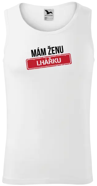 Pánské tílko Mám ženu lhářku