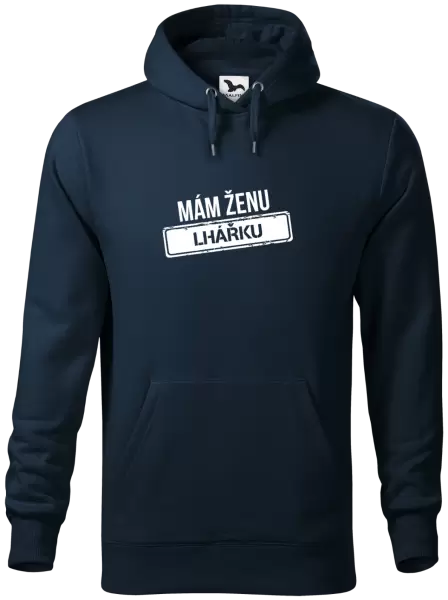 Pánská mikina Mám ženu lhářku