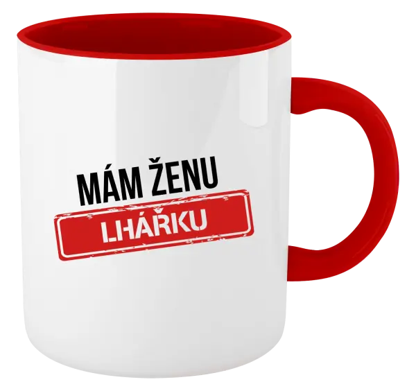 Hrnek Mám ženu lhářku