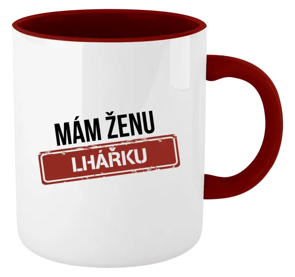 Hrnek Mám ženu lhářku