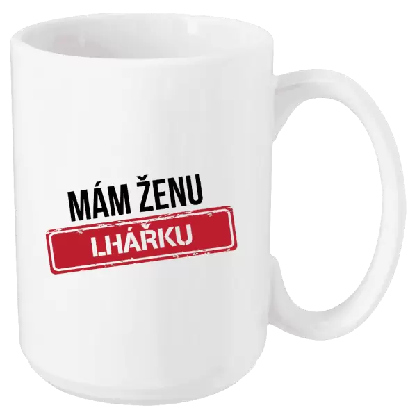 Hrnek Mám ženu lhářku