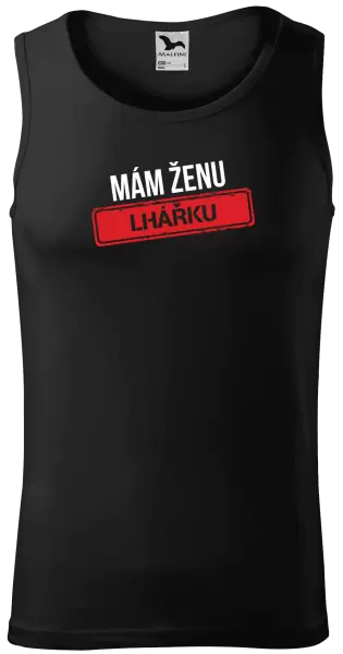 Pánské tílko Mám ženu lhářku