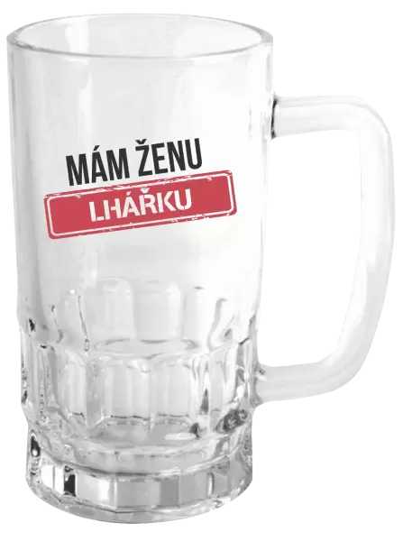 Půllitr Mám ženu lhářku