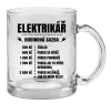 Hrnek Hodinová sazba - elektrikář
