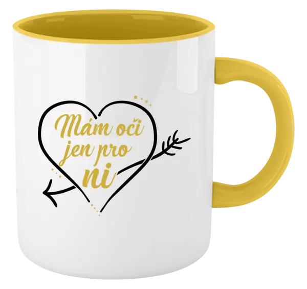 Hrnek Mám oči jen pro ni