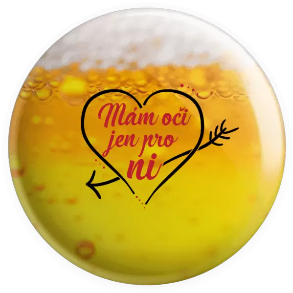 Placka Mám oči jen pro ni