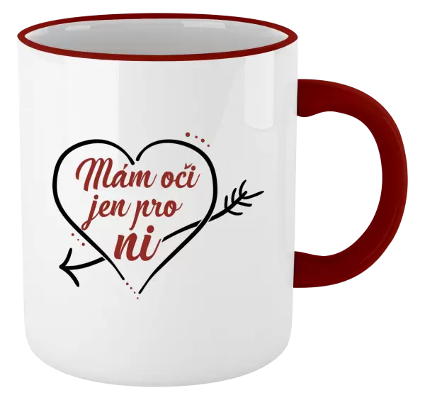 Hrnek Mám oči jen pro ni