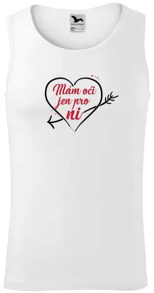 Pánské tílko Mám oči jen pro ni