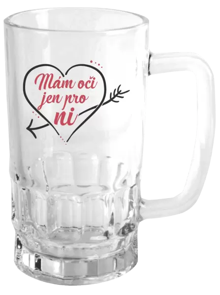 Půllitr Mám oči jen pro ni