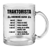 Hrnek Hodinová sazba - traktorista