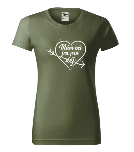 Dámské tričko Mám oči jen pro něj
