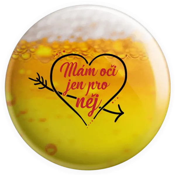 Placka Mám oči jen pro něj
