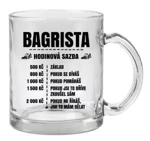 Hrnek Hodinová sazba - bagrista