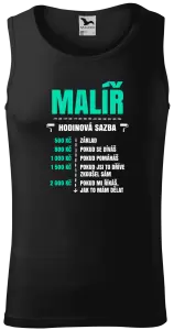 Pánské tílko Hodinová sazba - malíř