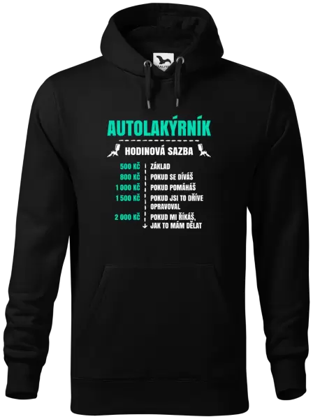 Pánská mikina Hodinová sazba - autolakýrník