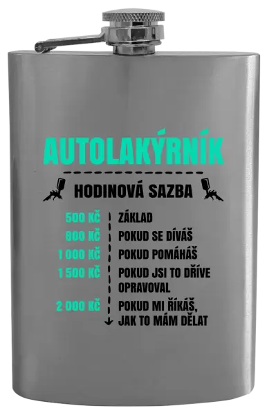 Placatka Hodinová sazba - autolakýrník