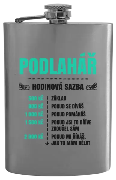 Placatka Hodinová sazba - podlahář
