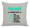 Polštář Hodinová sazba - podlahář