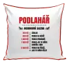 Polštář Hodinová sazba - podlahář