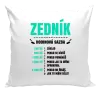 Polštář Hodinová sazba - zedník