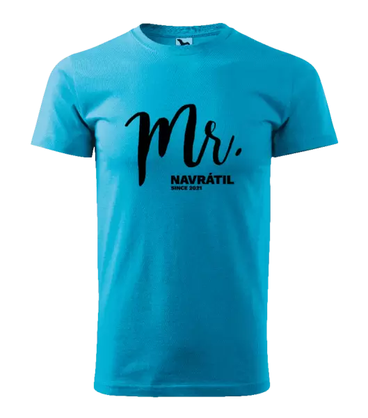 Pánské tričko Mr. since ...
