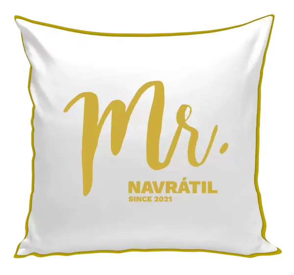 Polštář Mr. since ...