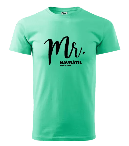 Pánské tričko Mr. since ...