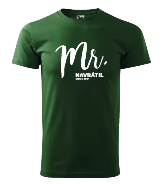 Pánské tričko Mr. since ...