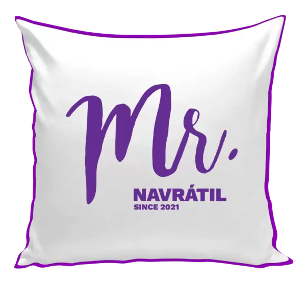 Polštář Mr. since ...