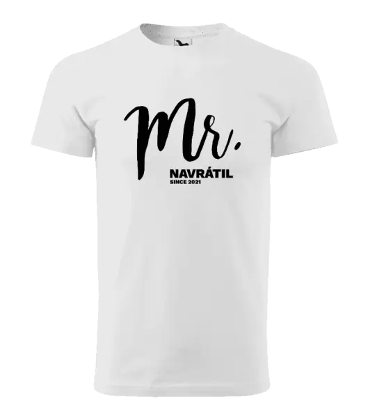 Pánské tričko Mr. since ...