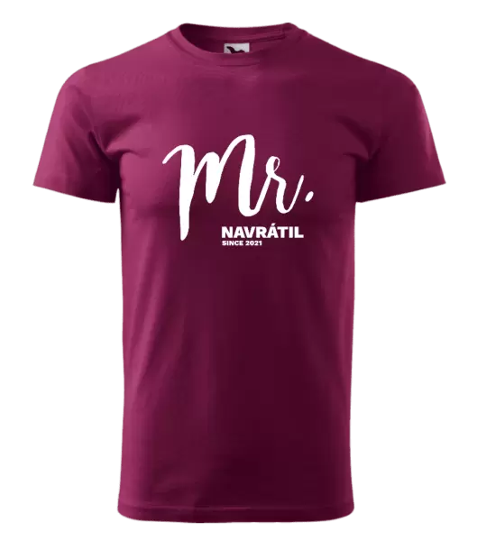 Pánské tričko Mr. since ...