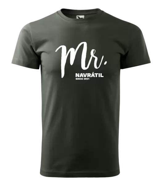 Pánské tričko Mr. since ...