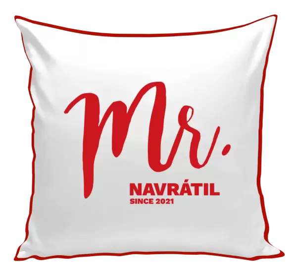 Polštář Mr. since ...